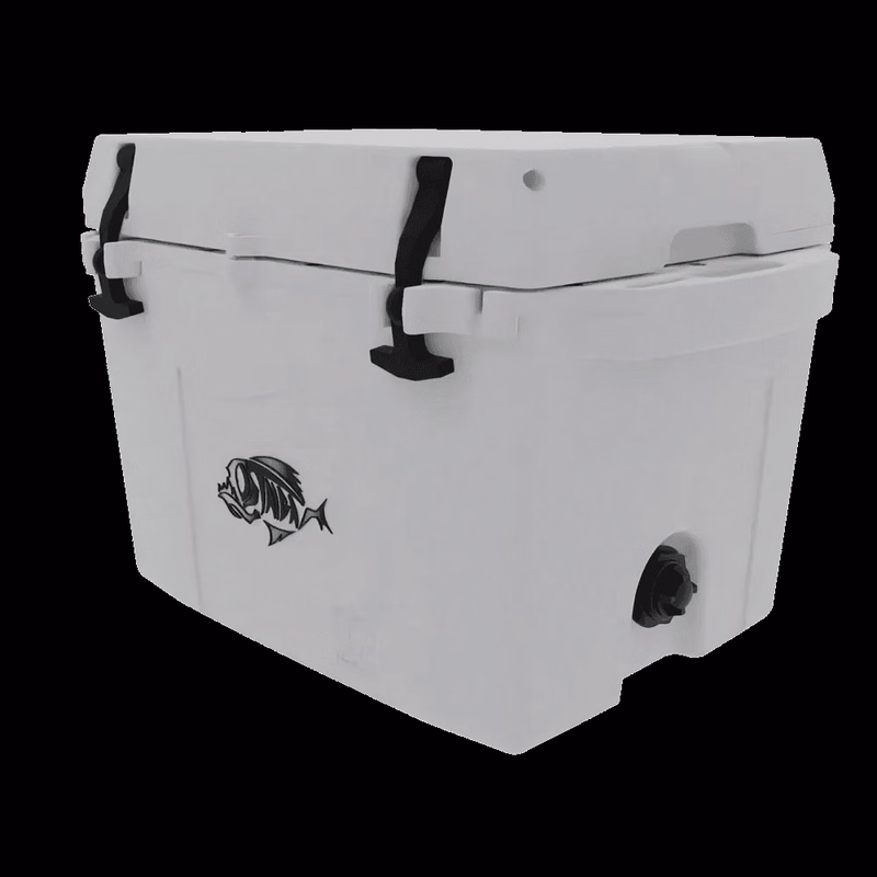 Caterpillar 27 Quart Cooler: Custom molded Logo