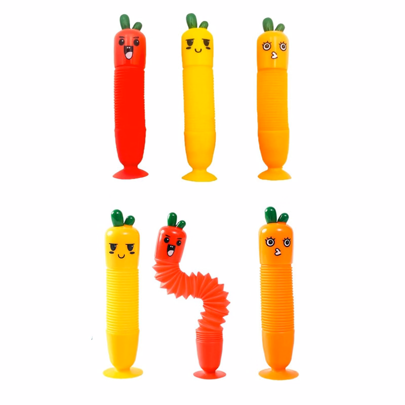 Students suction spring retractable novelty ballpoint pen