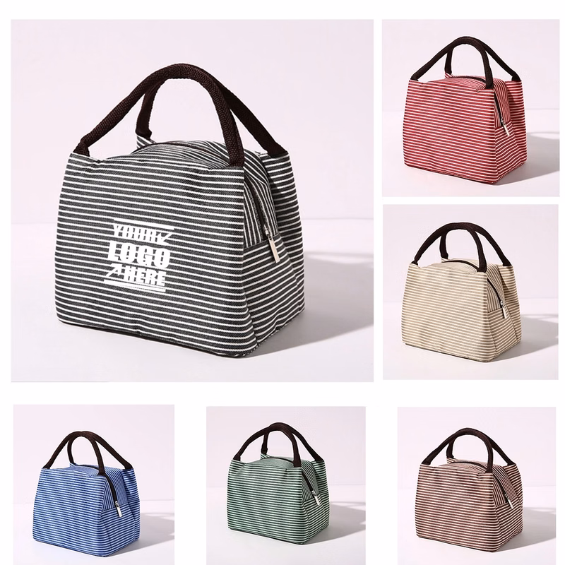 Reusable Insulated Cooler Tote Lunch Bag for Travel