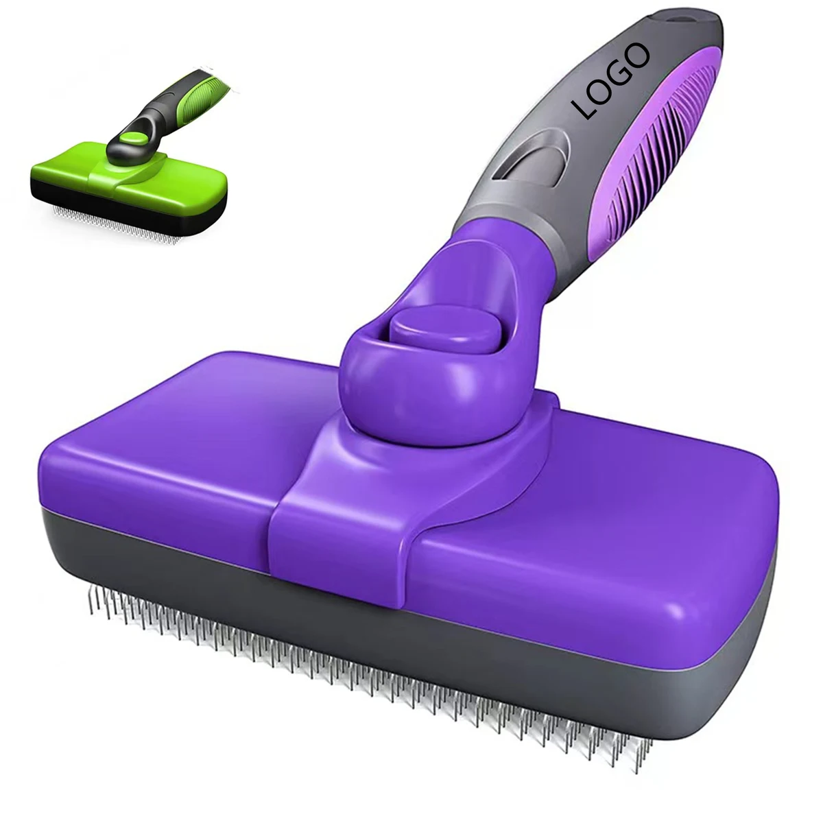 Self Cleaning Slicker Brush For Pets 1