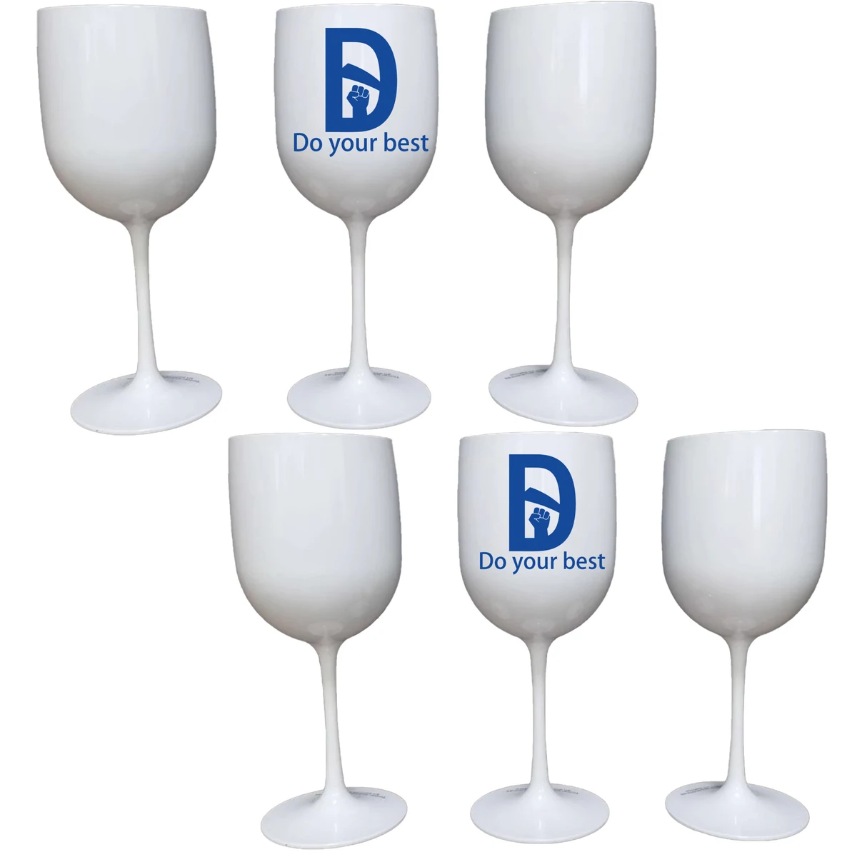 Plastic Wine Glass for Party, Birthday,Anniversary 1