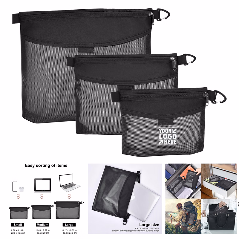 Ultralight Zipper Pouch Travel Packing Bag