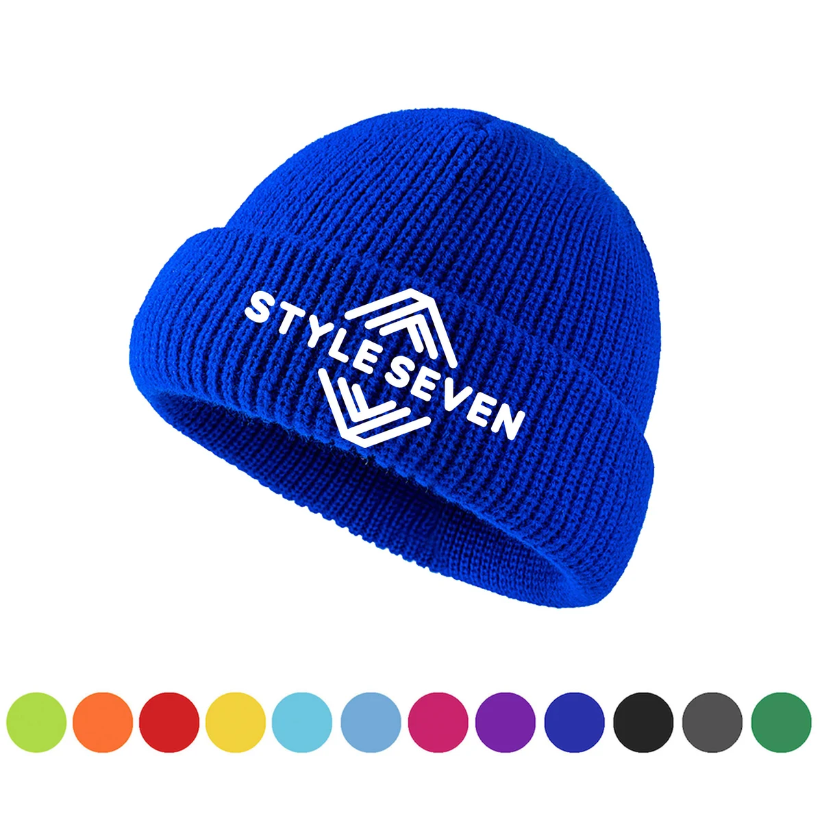 Cozy Knitted Solid Color Beanie Hat 1