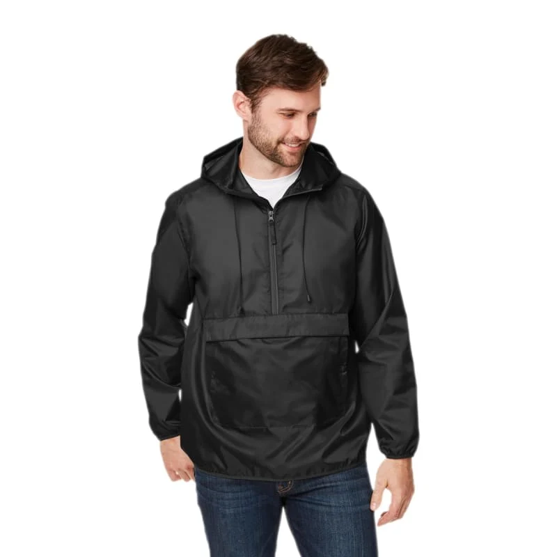 Team 365 Adult Zone Protect Packable Anorak Jacket 1