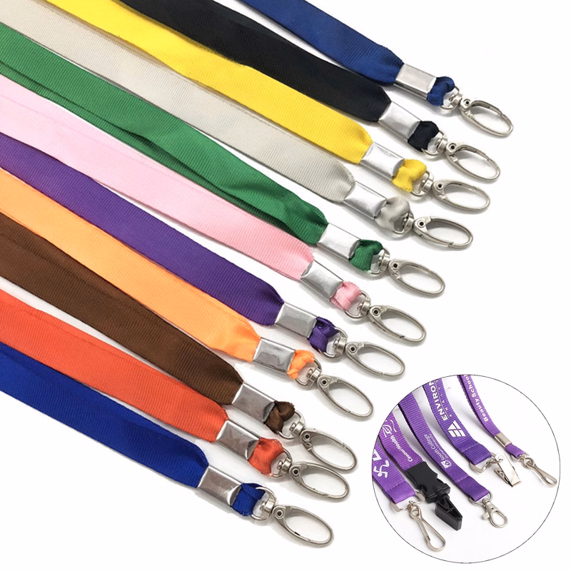 3/5" Flat Polyester Lanyard