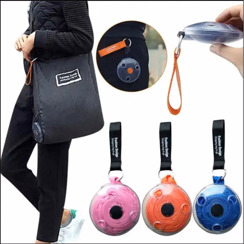 Foldable shopping bag case