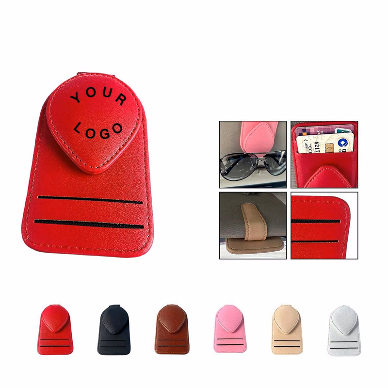 Compact Car Visor Clip for Sunglasses and Cards