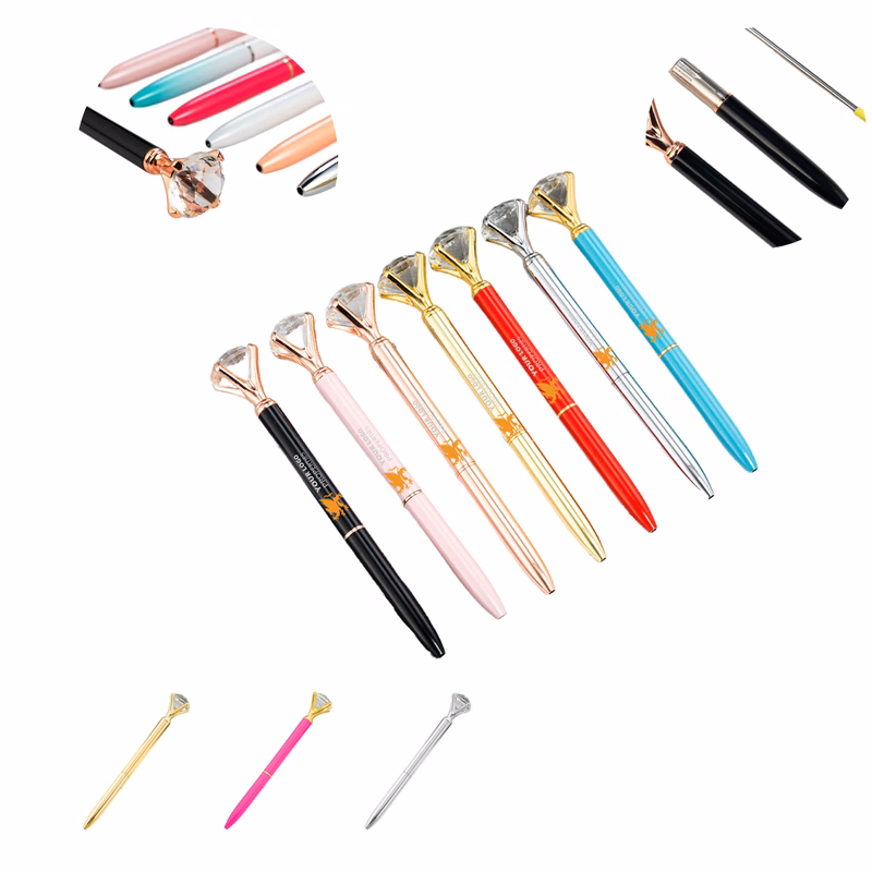 MOQ 100 Diamond Ballpoint Pen