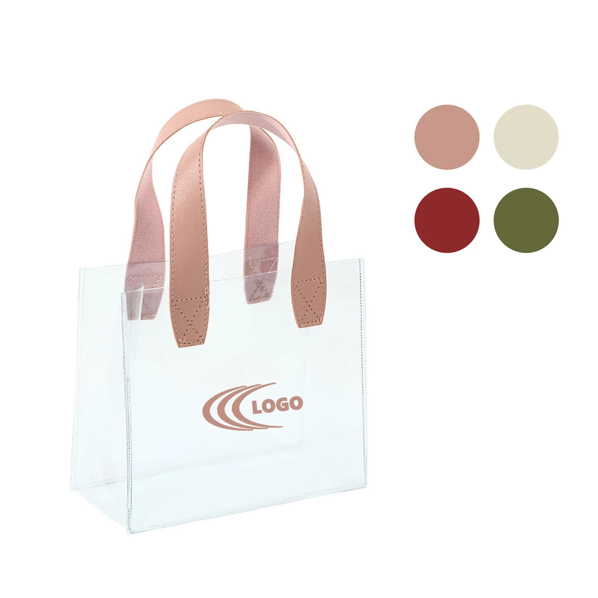 Transparent PVC Fashion Tote Bag 1