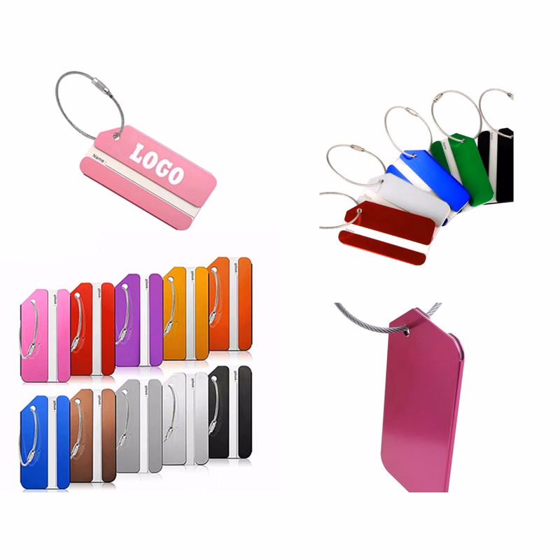 Durable Aluminum Travel Luggage Tag