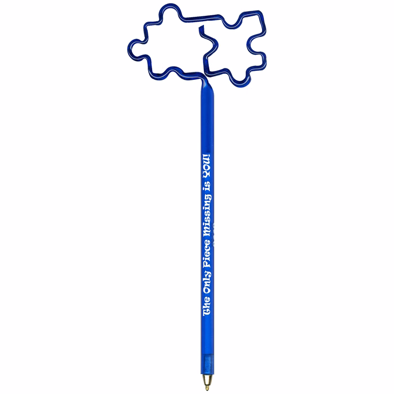 Puzzle Pieces Inkbend Standard, Bent Pen