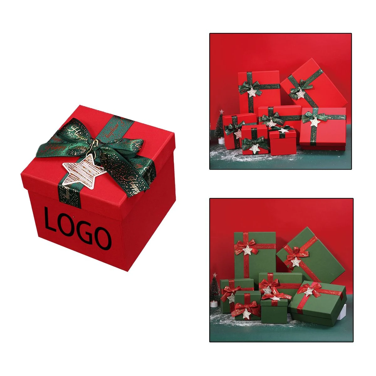 Multi Specification Christmas Apple Gift Container 1