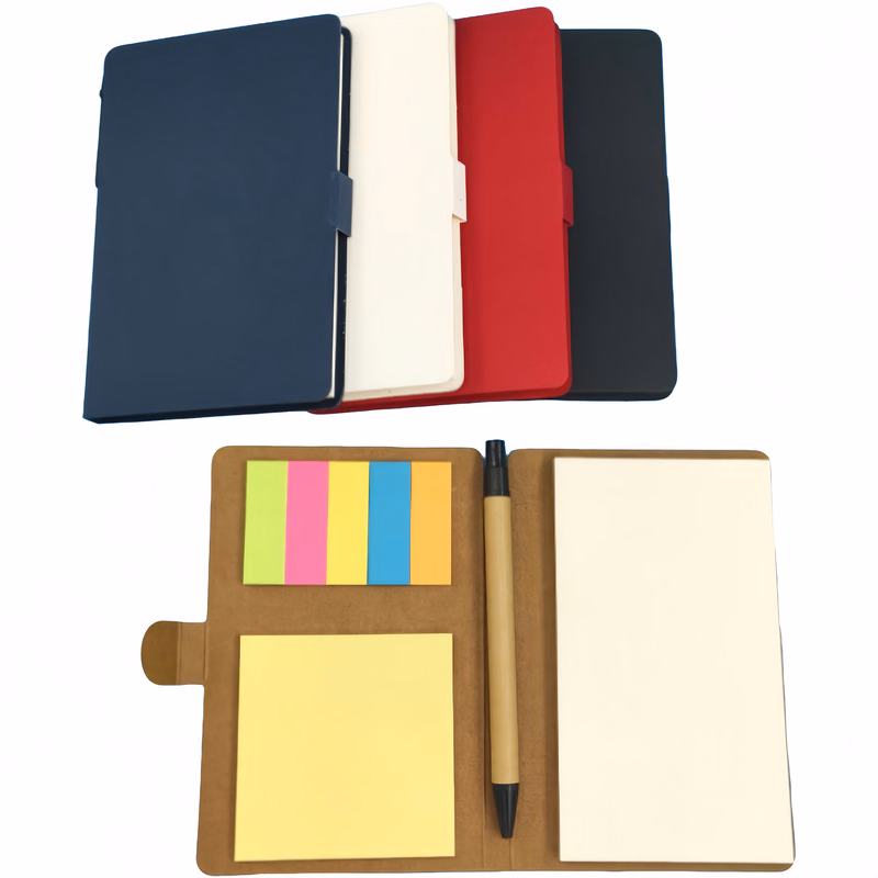 Kraft Paper Notepad With Pen