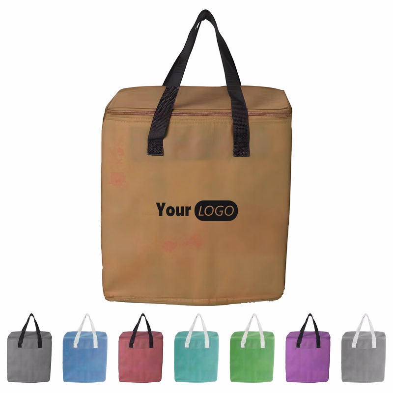 Polyester Portable Foldable Cooler Bag