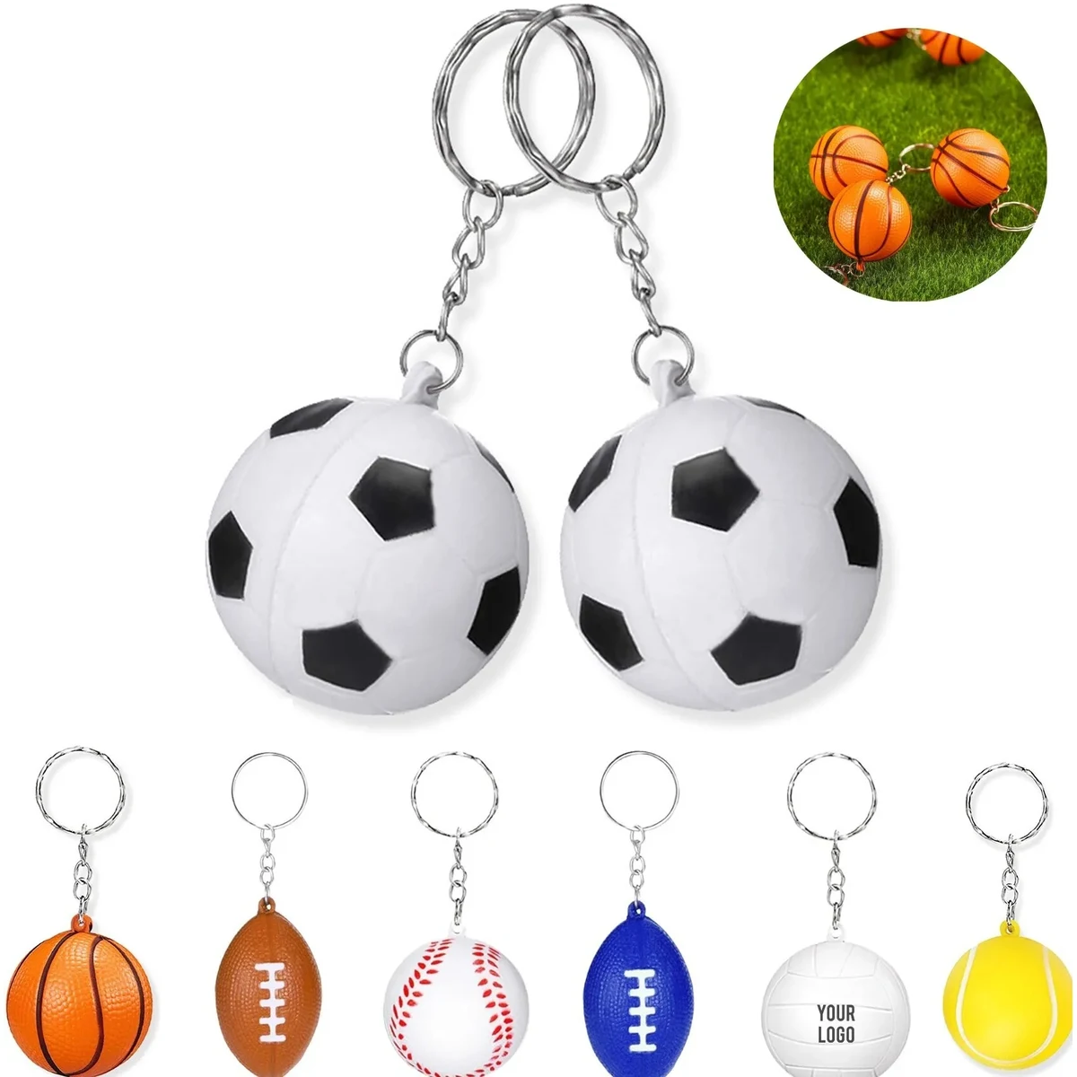 Basketball Keychains 1