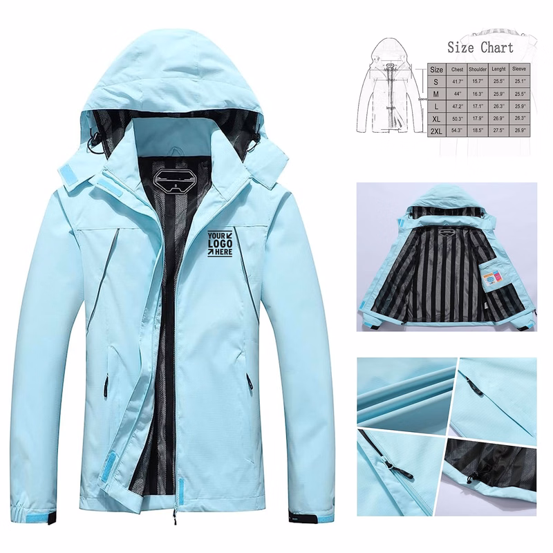 Outdoor Lightweight Softshell Raincoat for Hiking Travel