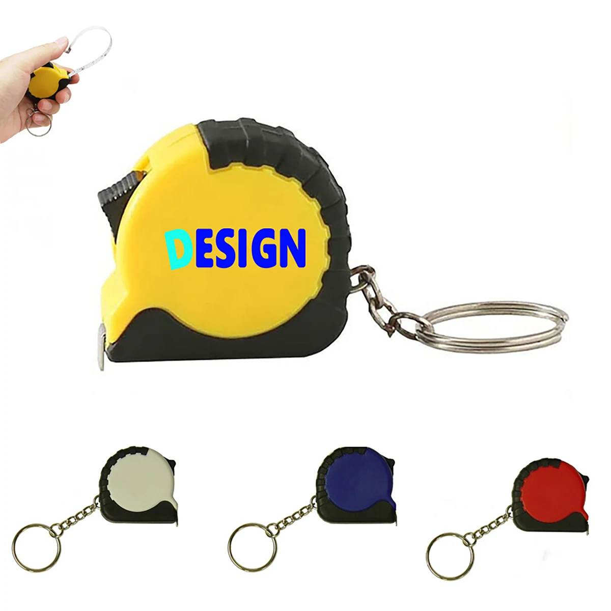 MOQ50 Mini Tape Measure Keychain 1