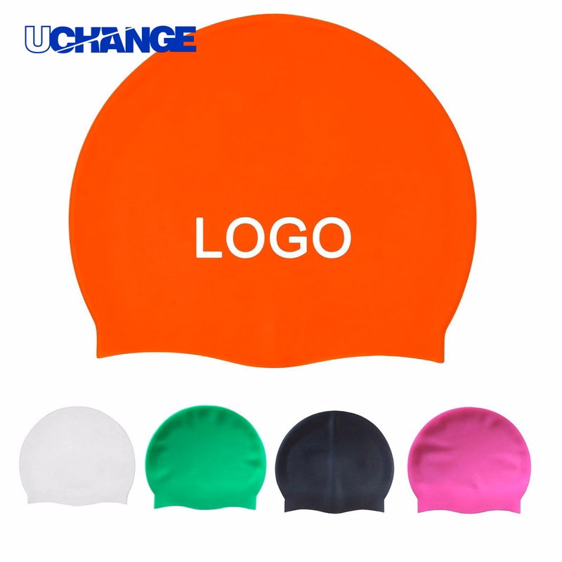 Waterproof Silicone Swim Cap for Adults