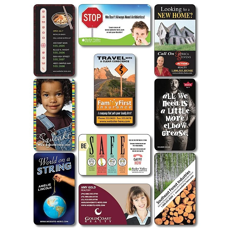 Business Card Magnet - 3.5x2 (Round Corners) - 20 mil. 1
