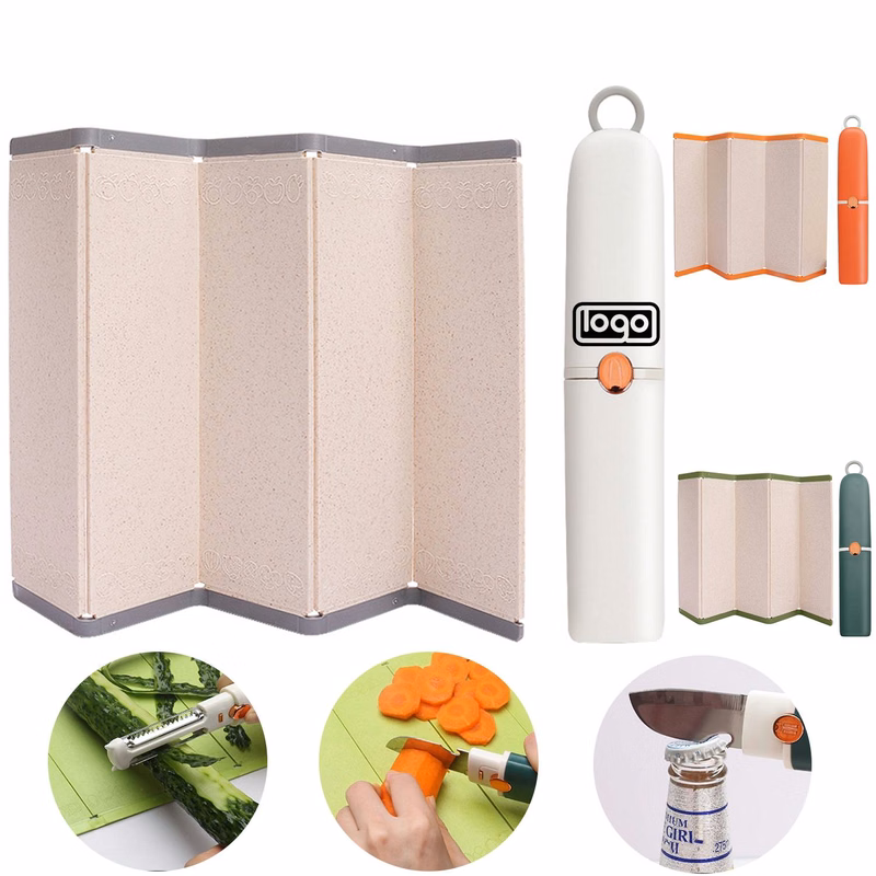 5 in 1 Collapsible Cutting Board Knife Set