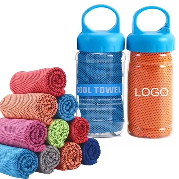 Cooling Towel in Carabiner Case 1