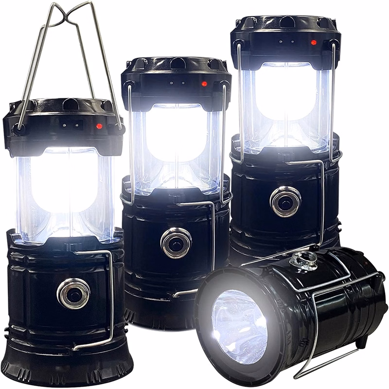 Portable LED Camping Solar Lantern Lightweight Waterproof