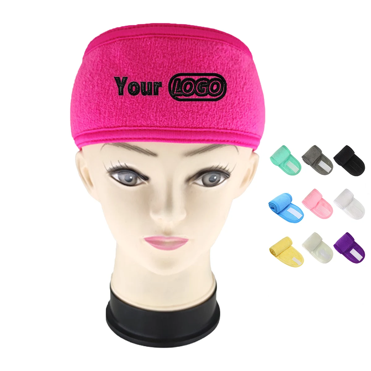Polyester Custom Logo Sports Headband 1
