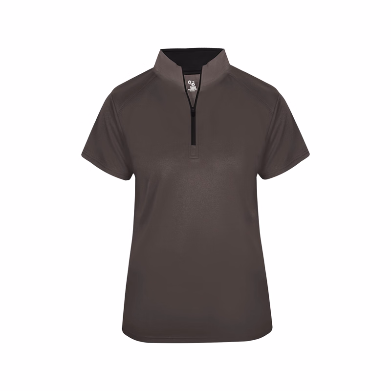 B-CORE S/S LADIES' 1/4 ZIP