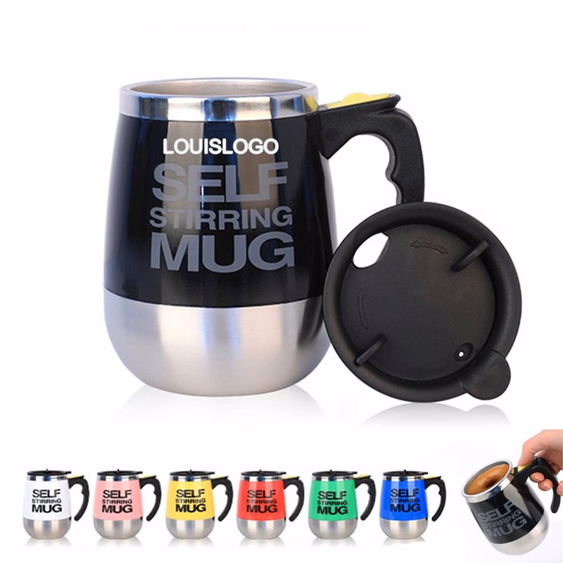 14OZ Stailess Steel Self Stirring Mug
