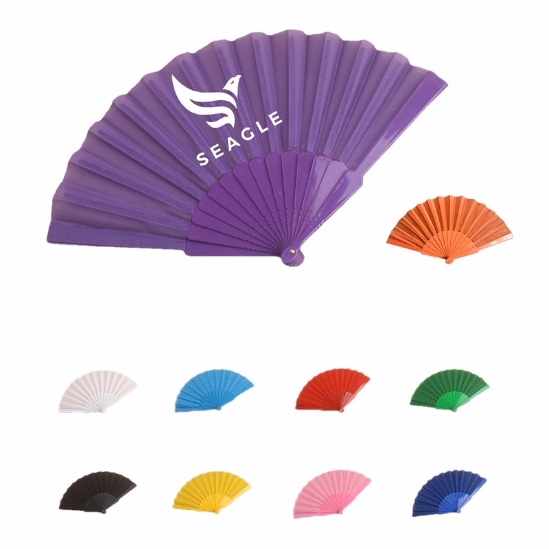 9" Full Color Foldable Kung Fu Fan