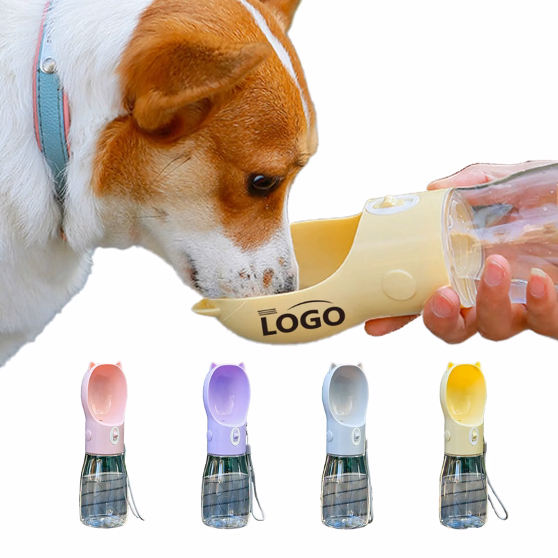 18oz Leak-Proof Dog Water Bottle: Customizable Active Pets