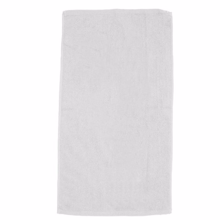 Velour Beach 30"x60" White Towel/ 11 Lb. (Blank)
