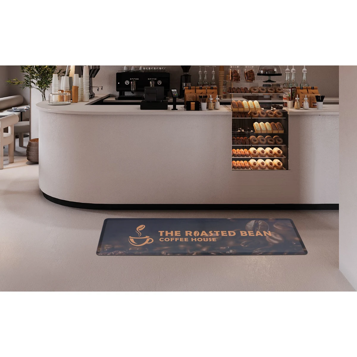 Branded Comfort Logo Mat (2' x 6') 1