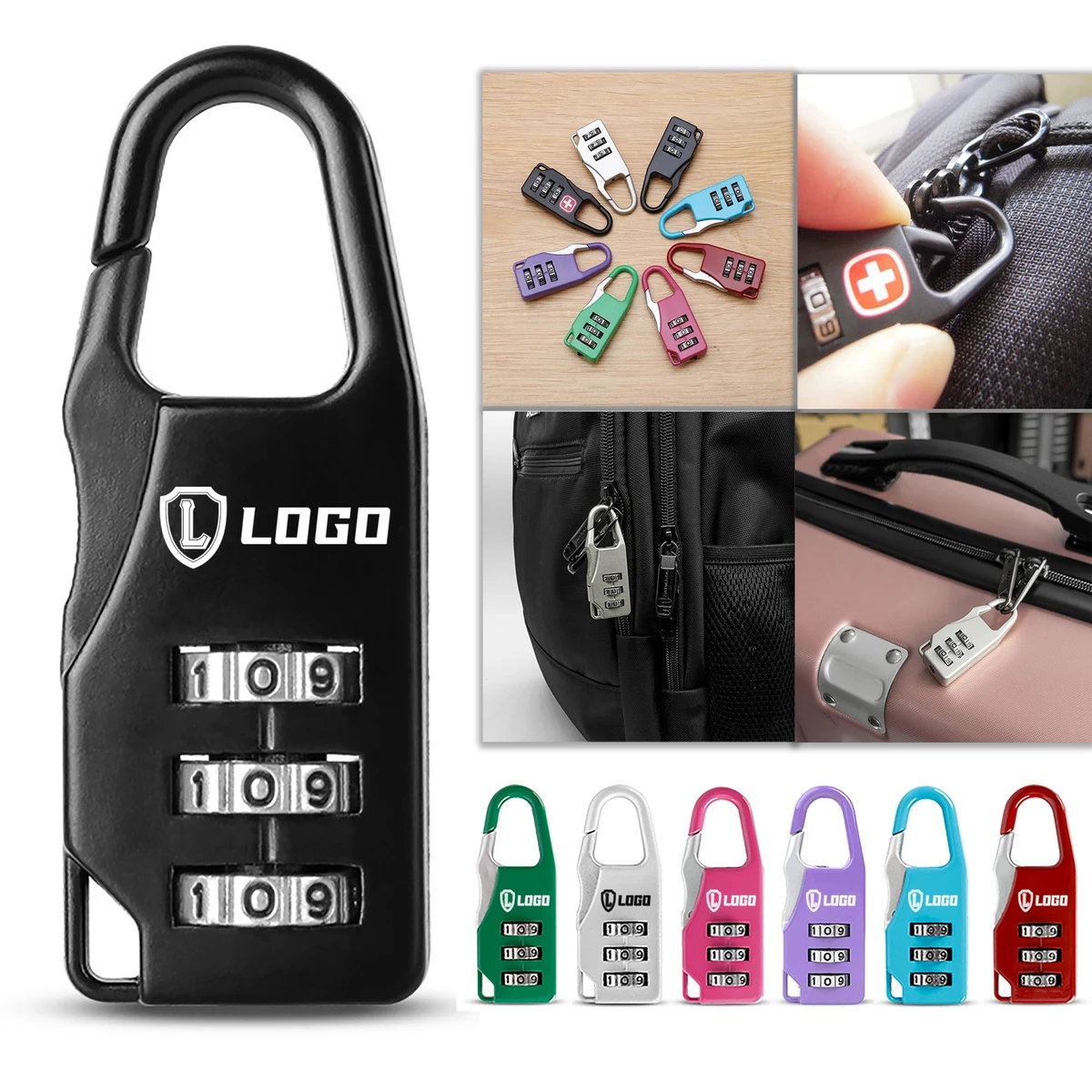 Metal Combination Coded Padlock 1