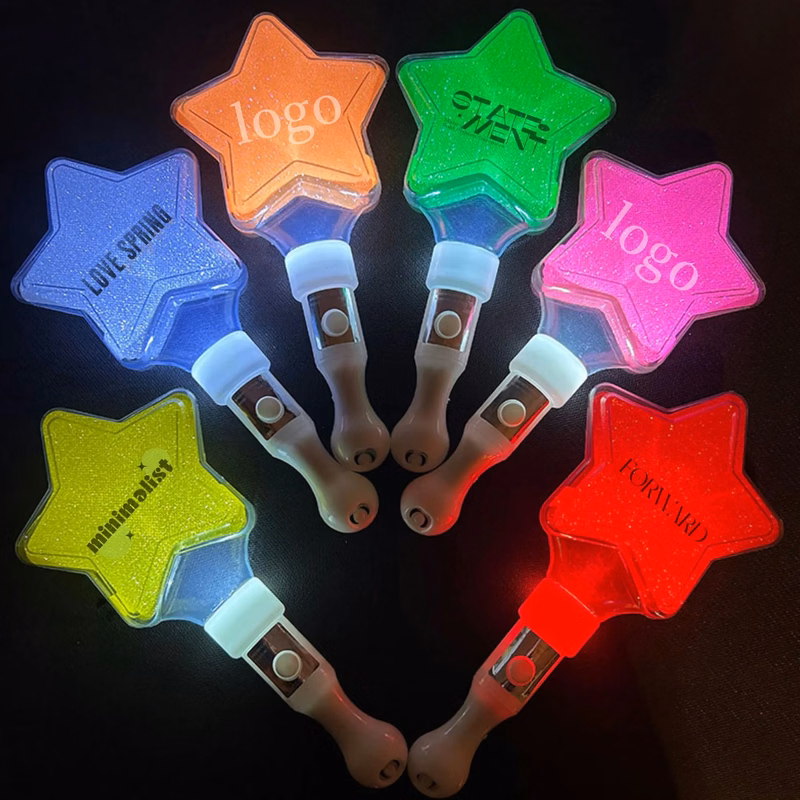 Five-Pointed Star Glow Stick - Party Event Promo Essential