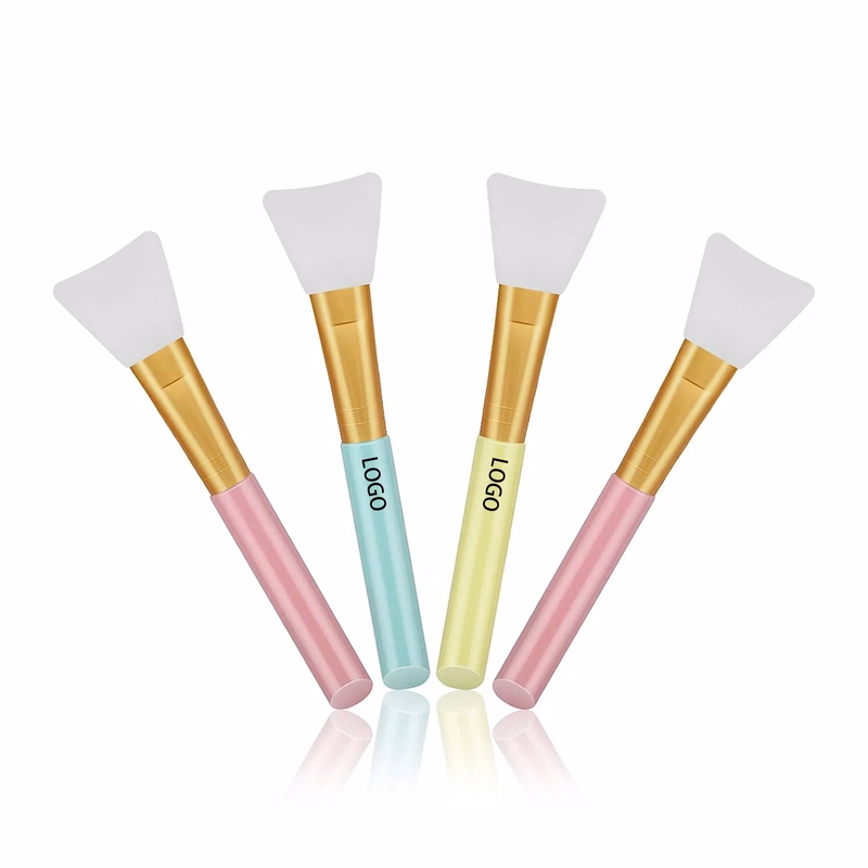 MOQ 20pcs Silicone Diagonal Tail Mask Brush