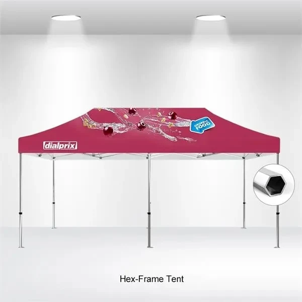 10'x20' Canopy Tent with Digital Sublimation Printed 1