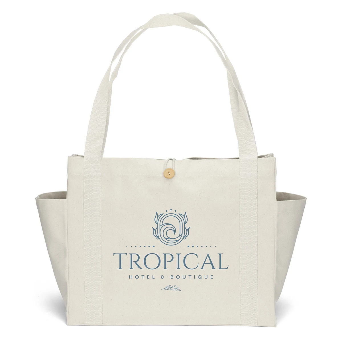 Sandford™- Deluxe Canvas Tote - Screen Print 1