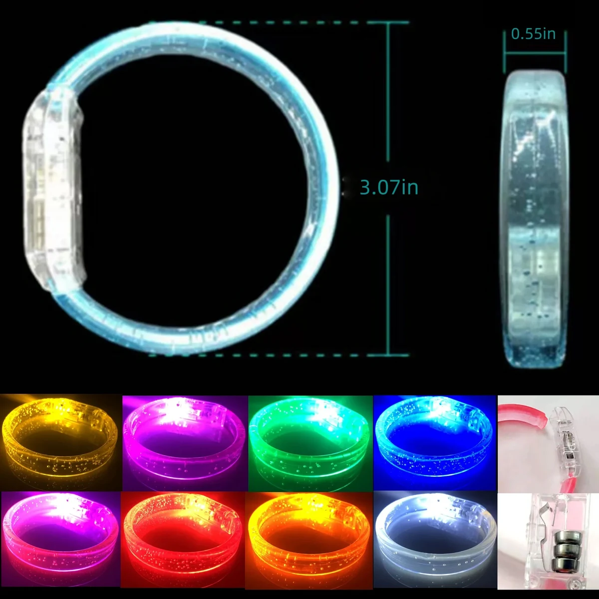 Concert glow bracelets 1