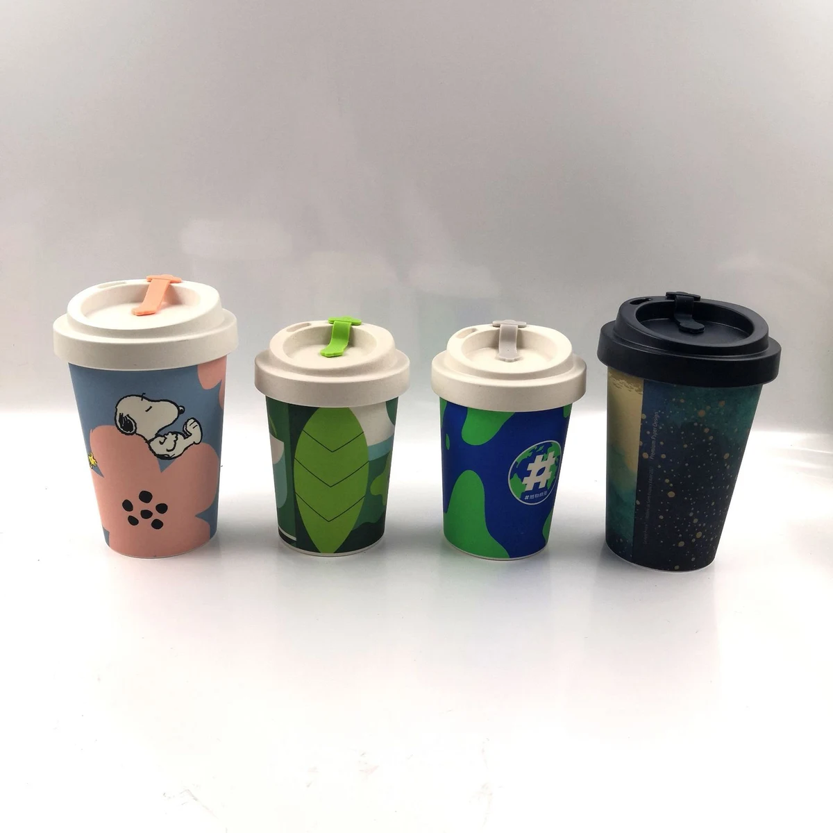 Bamboo Fiber Coffee Cups 1