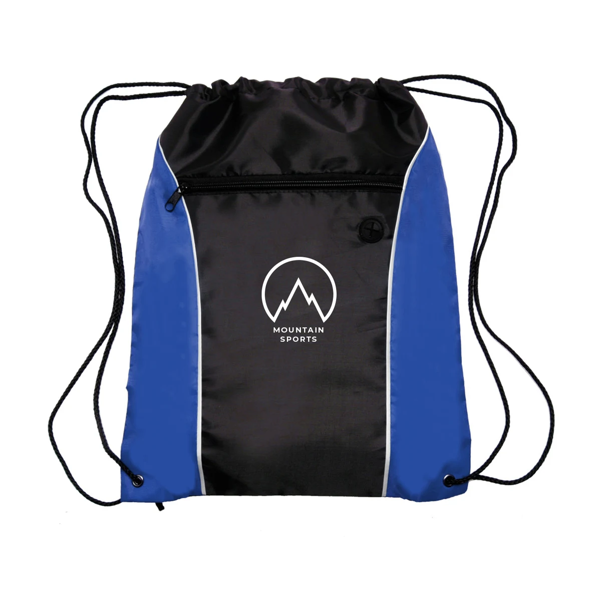 Color Flash Drawstring Backpack (2 Color Imprint) 1