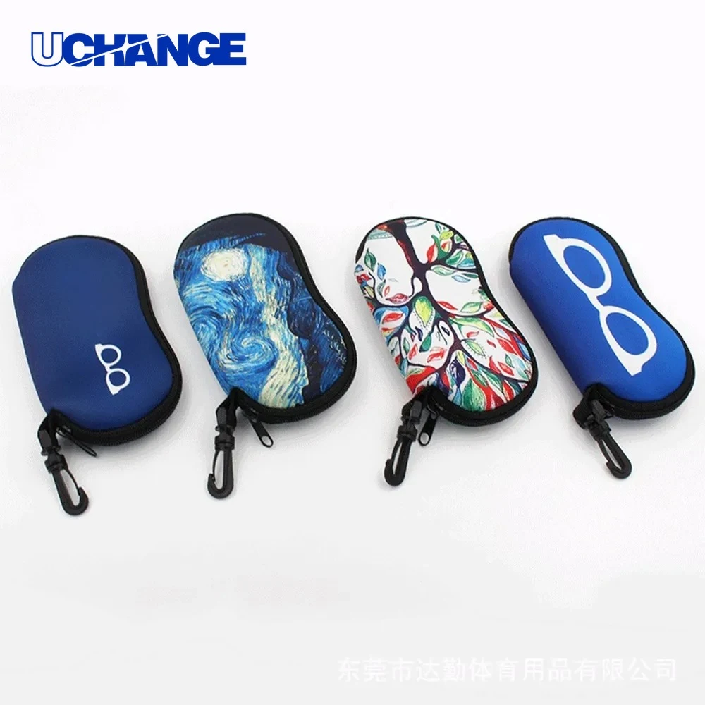 Neoprene Sunglass Case with Hook Clip-On Eyewear Pouch for Travel & Daily Carry 1