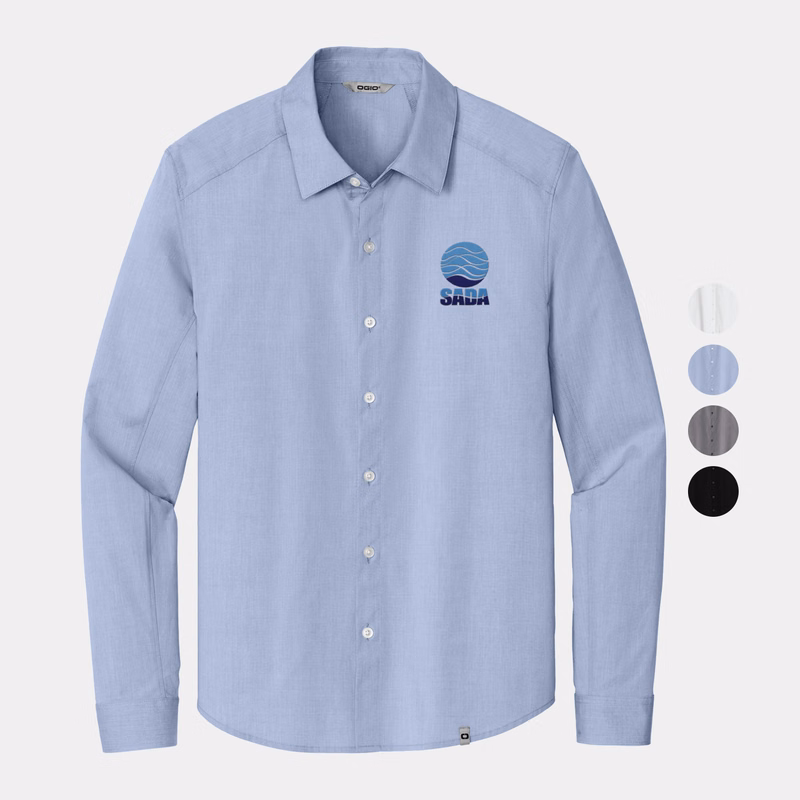 OGIO® Men's Long Sleeve Woven Shirt