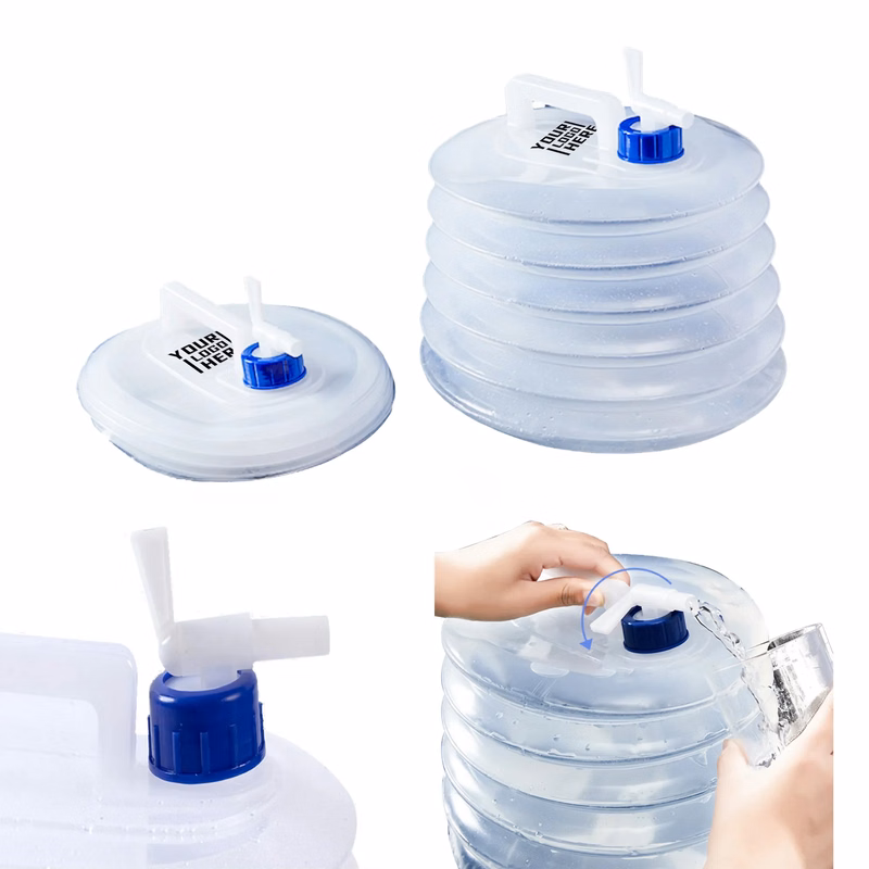 Collapsible Bucket With Faucet 15L