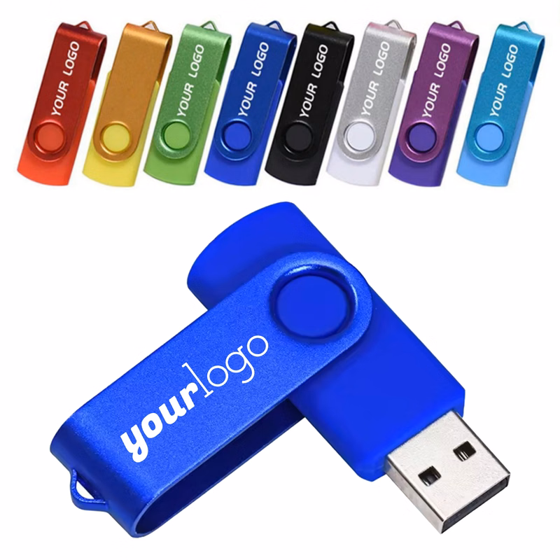 32GB Rotating USB and USB - C Flash Drive