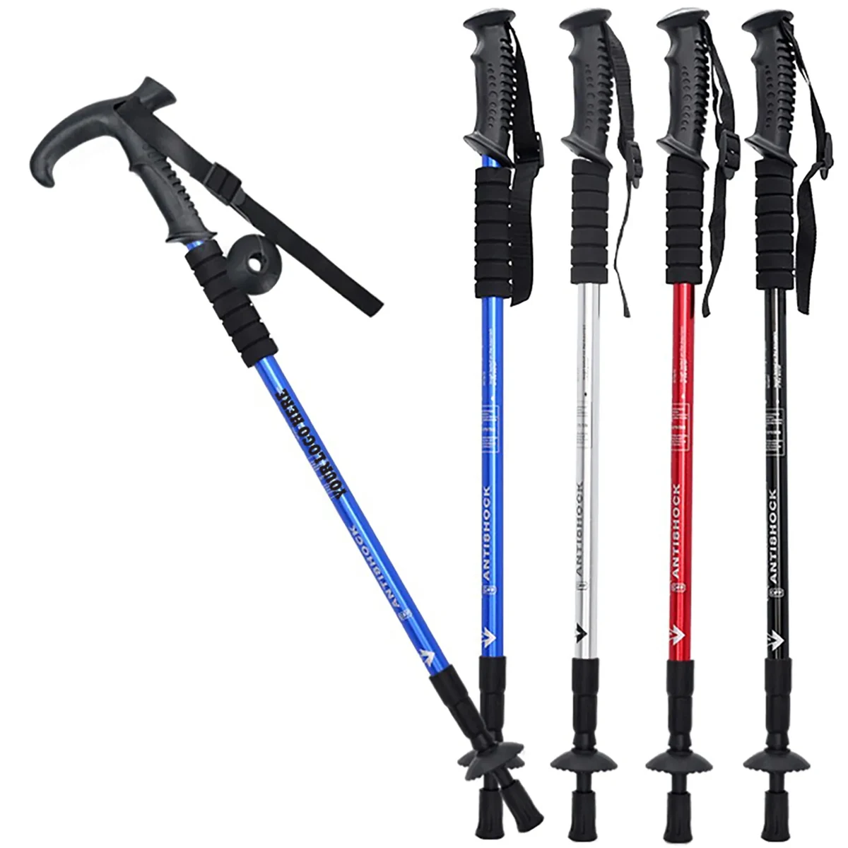 Foldable Aluminium Alloy Climbing Stick 1