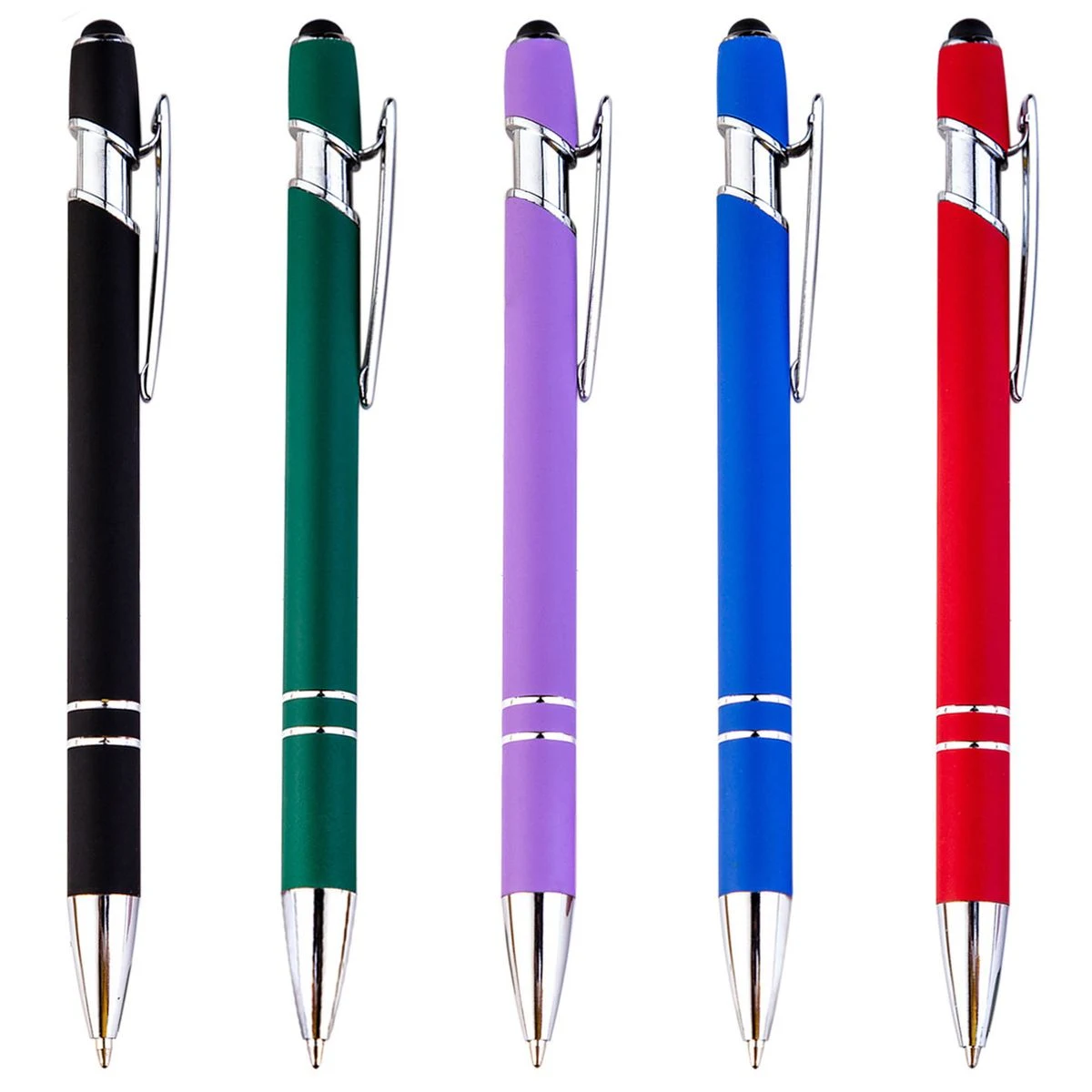 Aluminum Bar Click Ballpoint Pen, custom pen with logo imprint 1