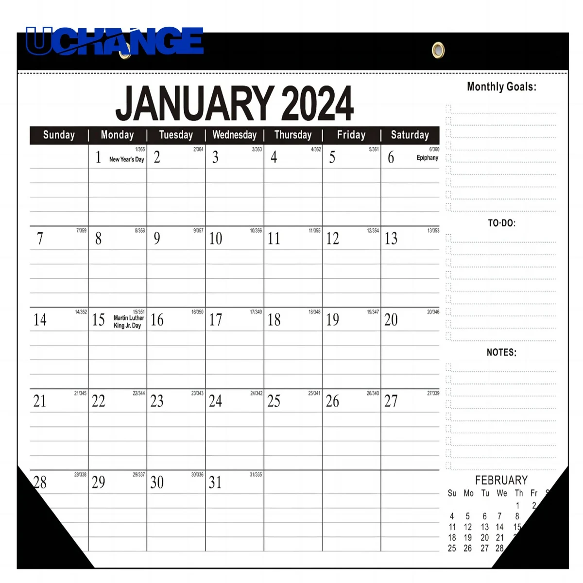 Full Color Desk and Wall Calendar 1