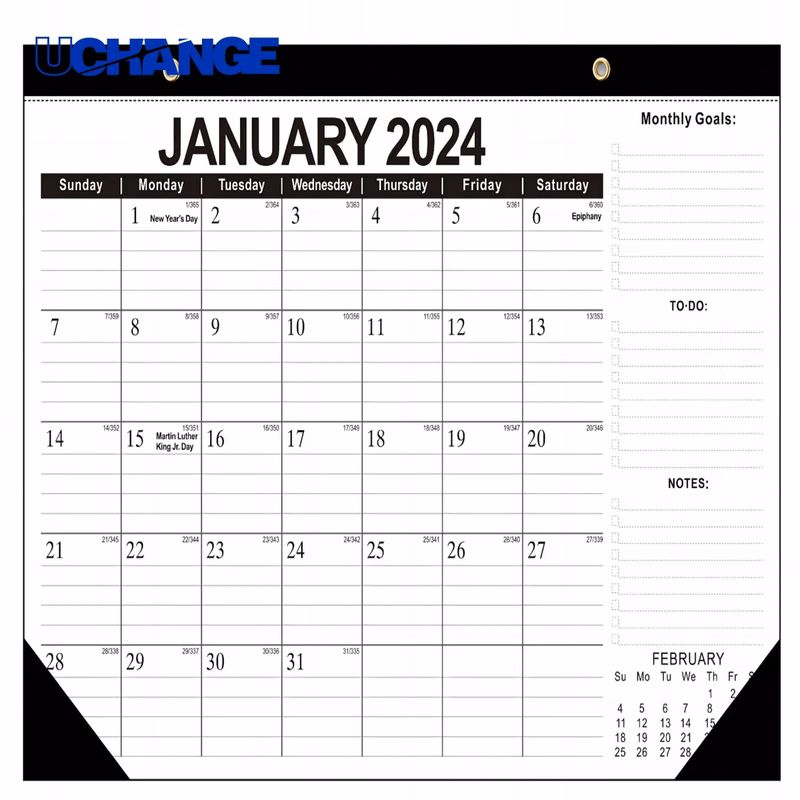 Full Color Desk and Wall Calendar