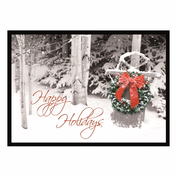 Friendly Welcome Holiday Greeting Card